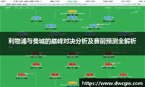 利物浦与曼城的巅峰对决分析及赛前预测全解析